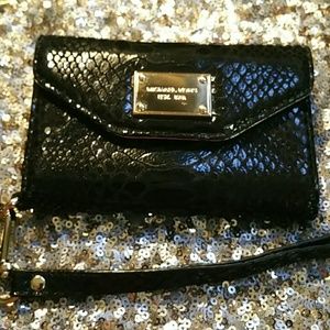 Michael Kors Black Python Wallet IPhone 4 or 4s
